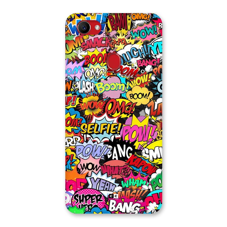 Comic Ringtone Back Case for Oppo F7
