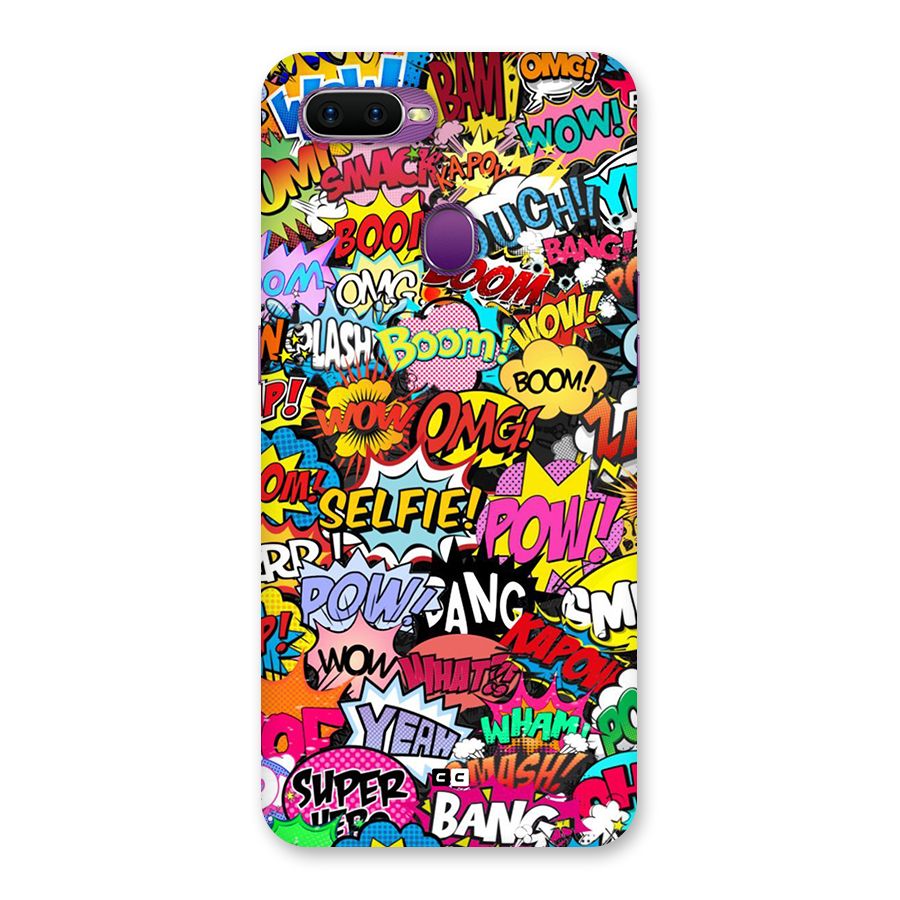 Comic Ringtone Back Case for Oppo F9
