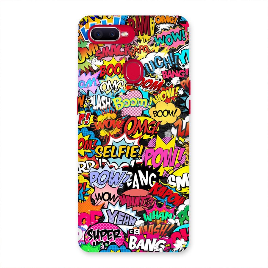 Comic Ringtone Back Case for Oppo F9 Pro