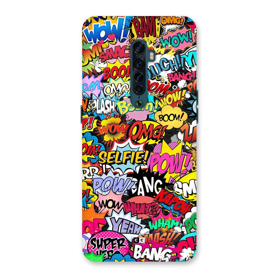 Comic Ringtone Back Case for Oppo Reno2