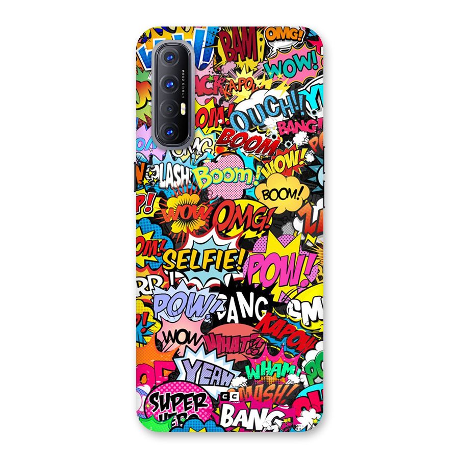 Comic Ringtone Back Case for Oppo Reno3 Pro