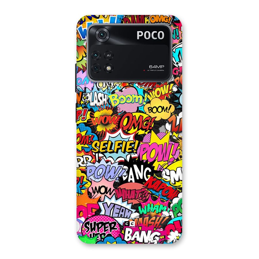 Comic Ringtone Back Case for Poco M4 Pro 4G