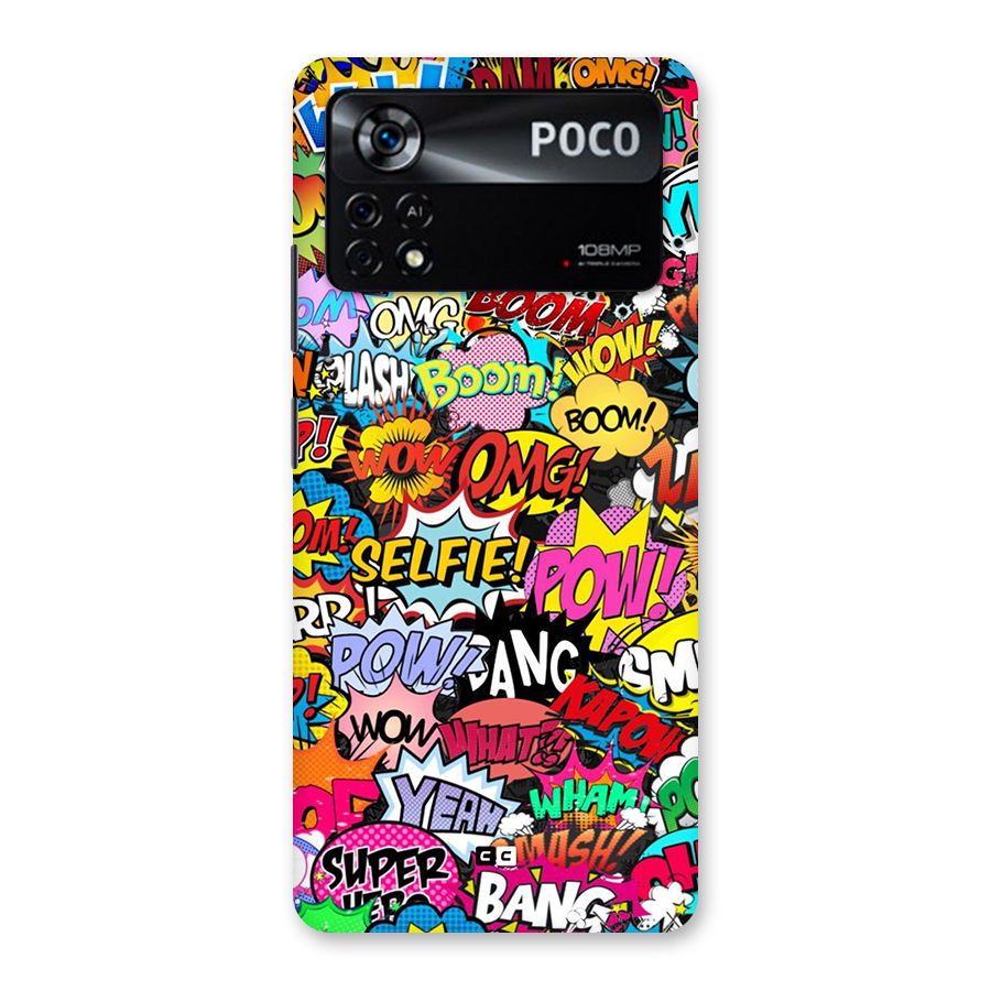 Comic Ringtone Back Case for Poco X4 Pro 5G
