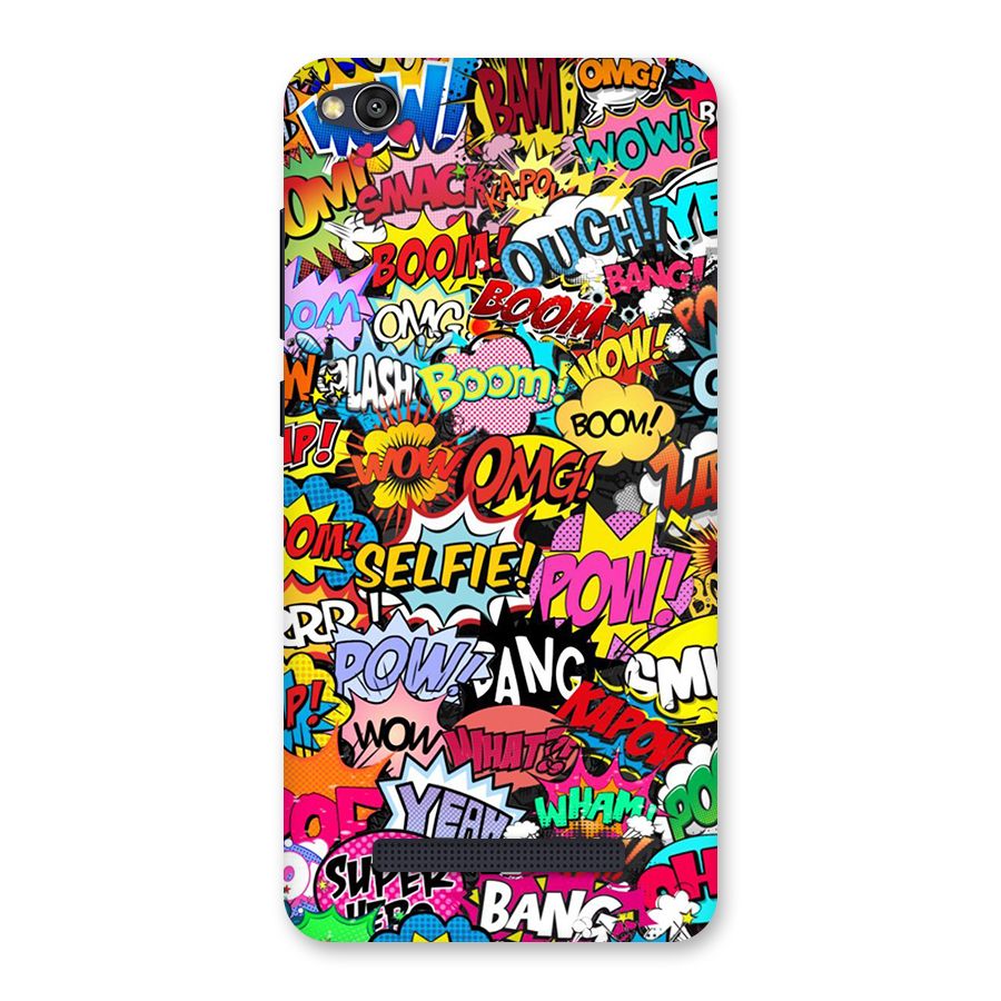 Comic Ringtone Back Case for Redmi 4A