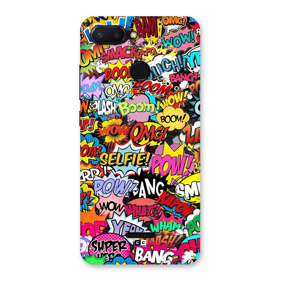 Comic Ringtone Back Case for Redmi 6