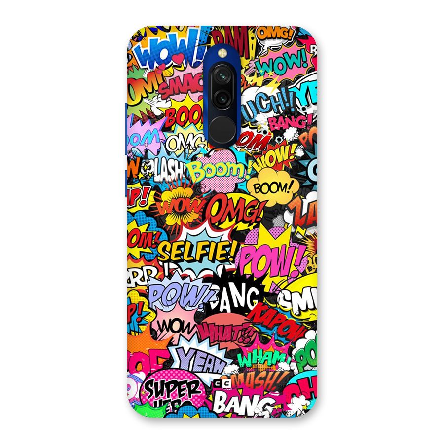 Comic Ringtone Back Case for Redmi 8