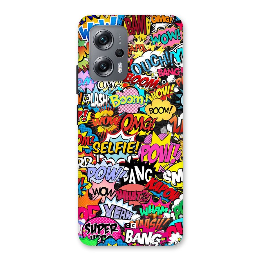 Comic Ringtone Back Case for Redmi K50i