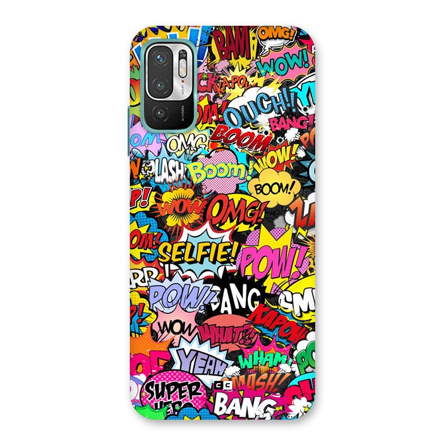 Comic Ringtone Back Case for Redmi Note 10T 5G