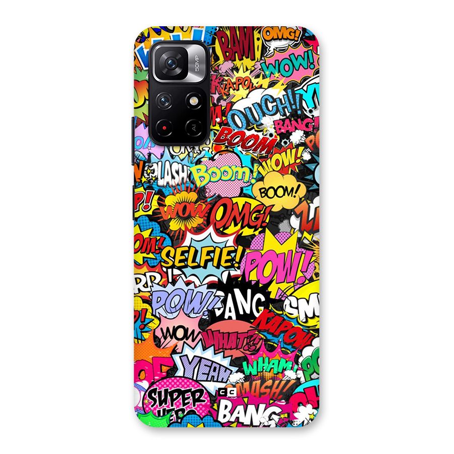 Comic Ringtone Back Case for Redmi Note 11T 5G