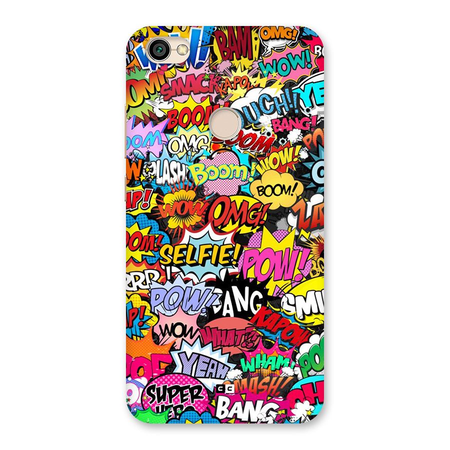 Comic Ringtone Back Case for Redmi Y1 2017