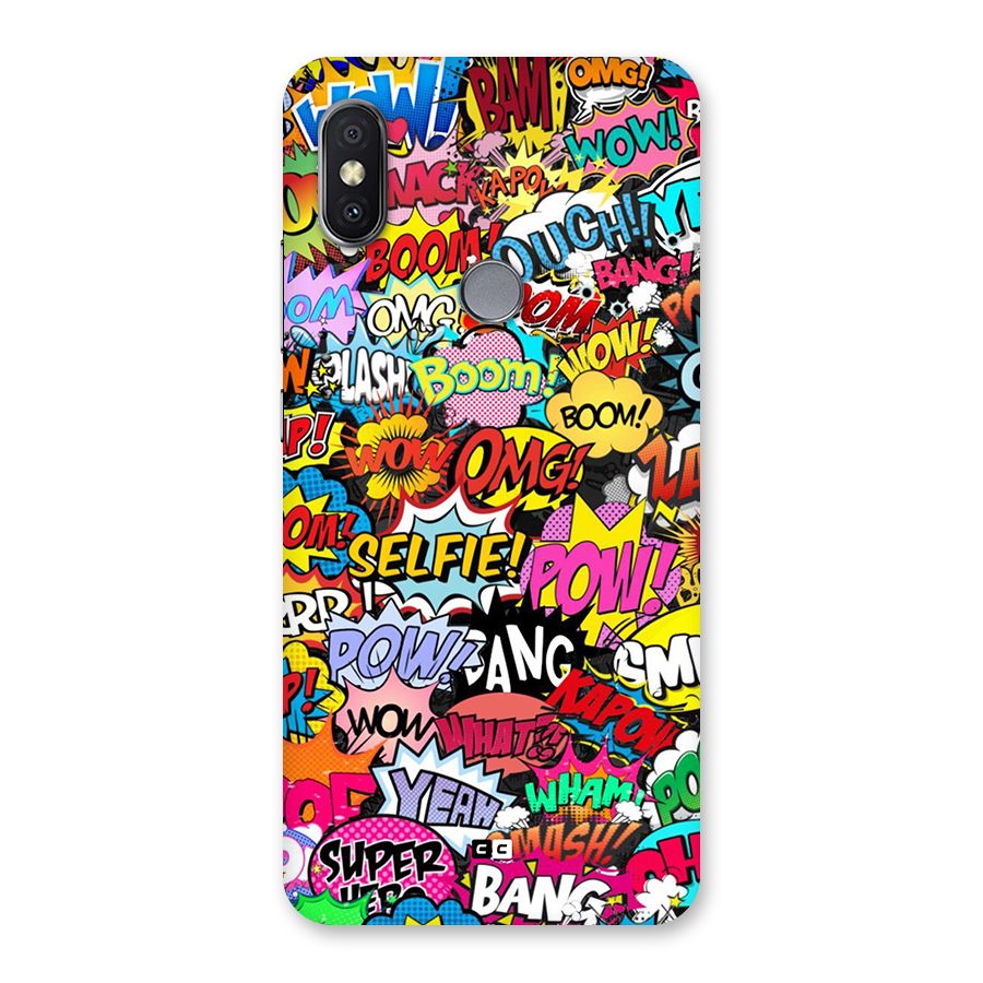 Comic Ringtone Back Case for Redmi Y2