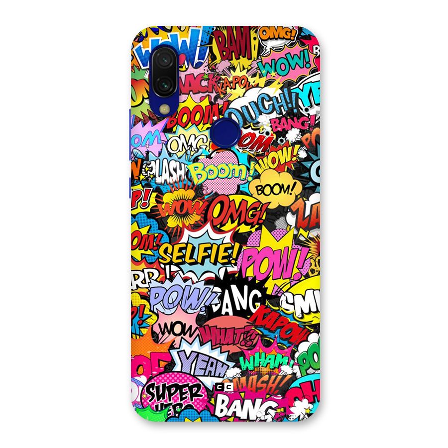 Comic Ringtone Back Case for Redmi Y3