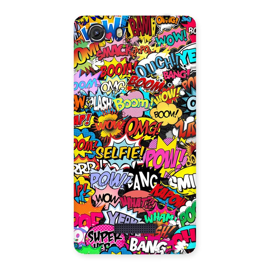 Comic Ringtone Back Case for Unite 3