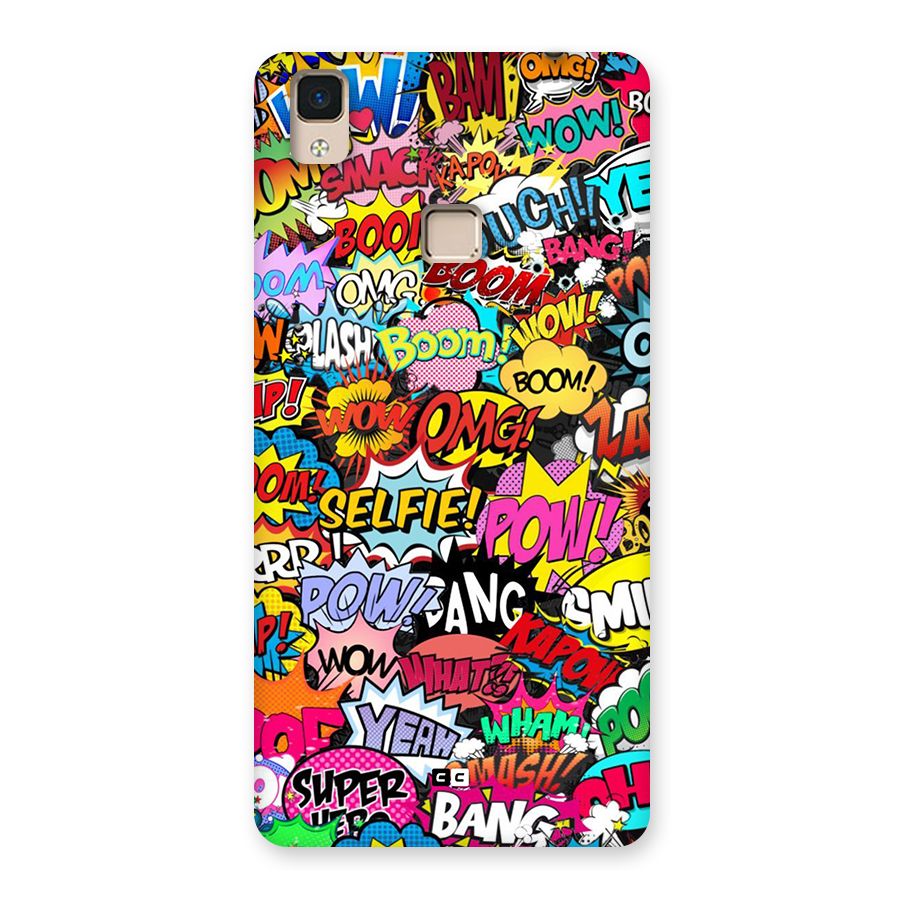 Comic Ringtone Back Case for V3 Max