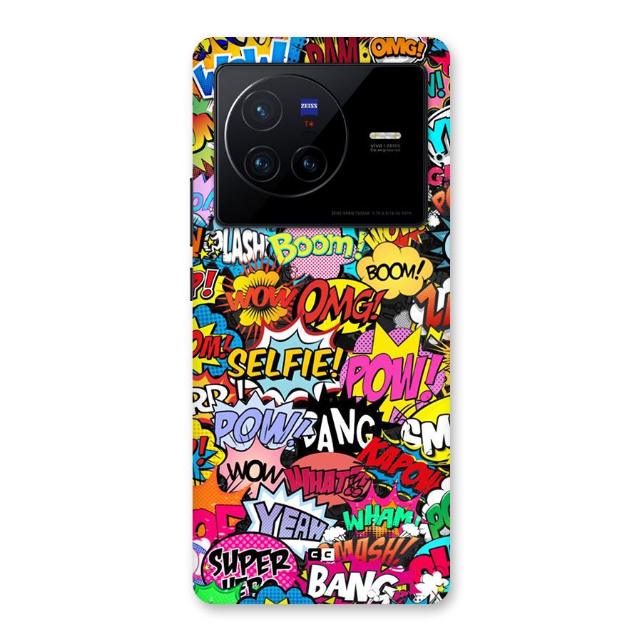 Comic Ringtone Back Case for Vivo X80