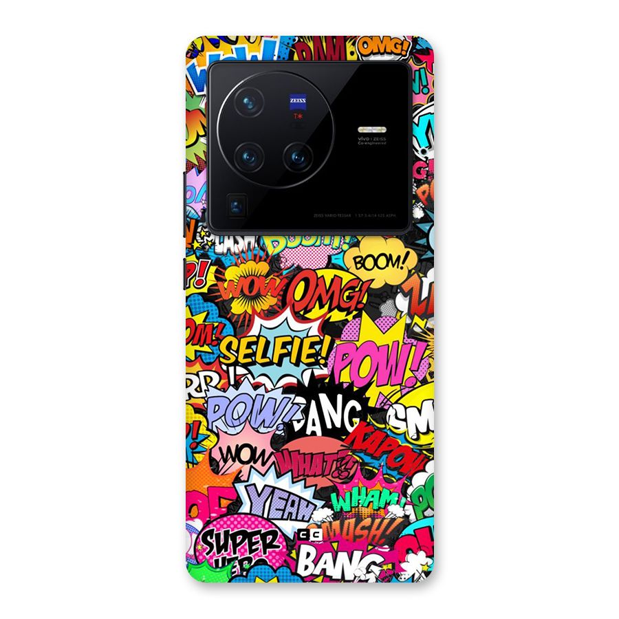 Comic Ringtone Back Case for Vivo X80 Pro