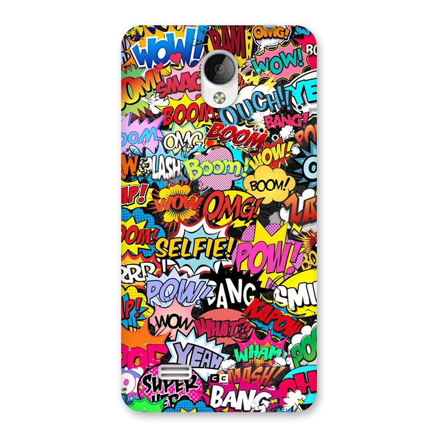 Comic Ringtone Back Case for Vivo Y21