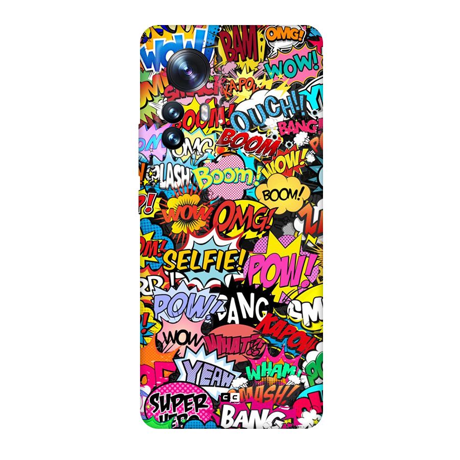 Comic Ringtone Back Case for Xiaomi 12 Pro