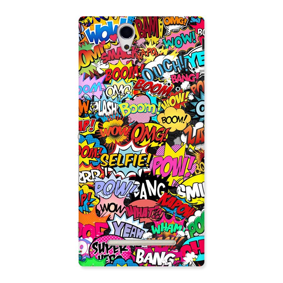 Comic Ringtone Back Case for Xperia C3