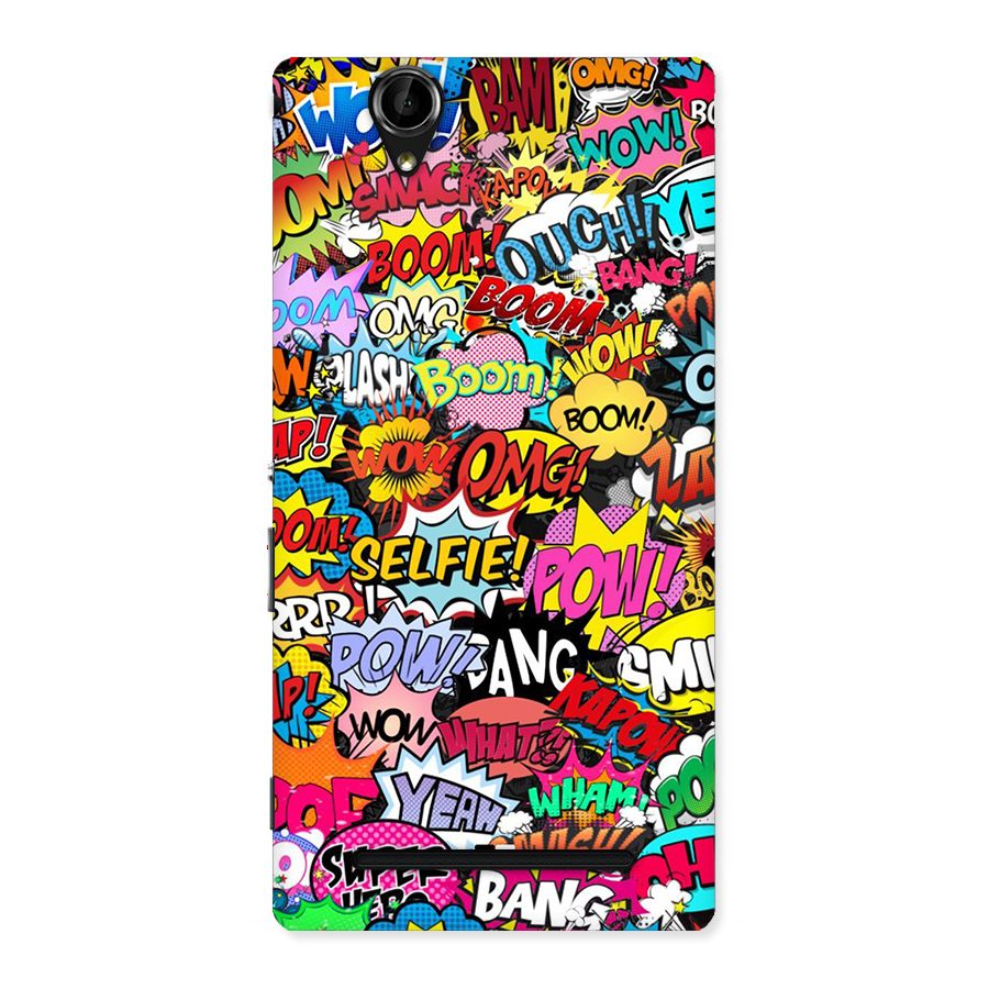 Comic Ringtone Back Case for Xperia T2