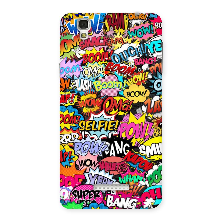 Comic Ringtone Back Case for Yureka