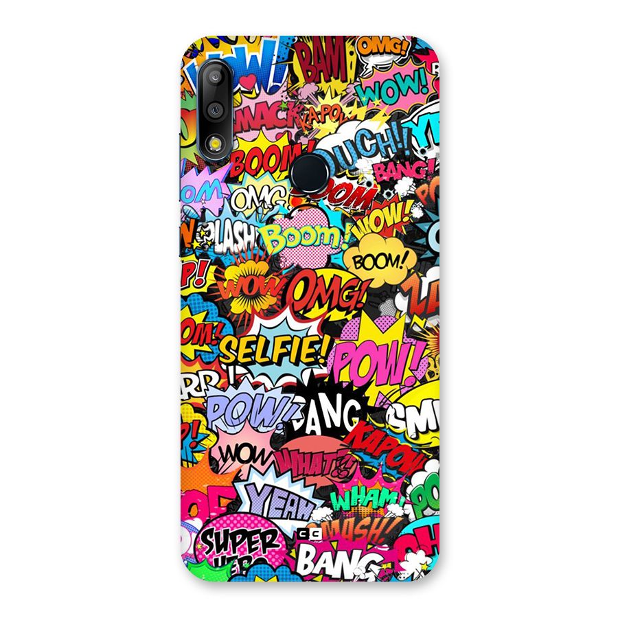 Comic Ringtone Back Case for Zenfone Max Pro M2