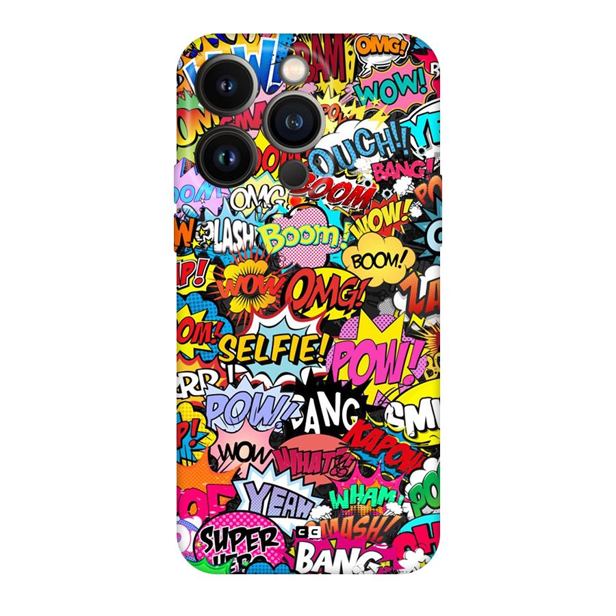 Comic Ringtone Back Case for iPhone 14 Pro