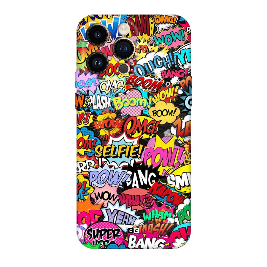 Comic Ringtone Back Case for iPhone 14 Pro Max