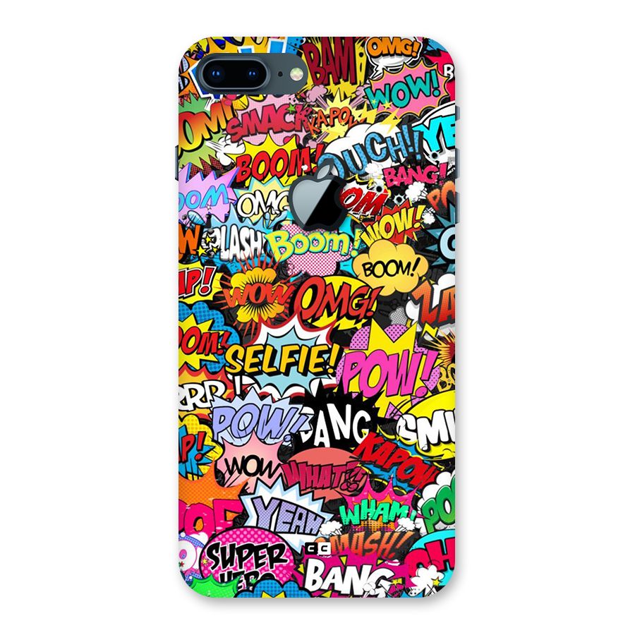 Comic Ringtone Back Case for iPhone 7 Plus Apple Cut