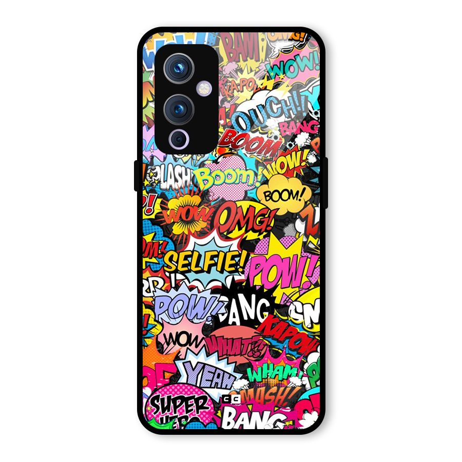 Comic Ringtone Glass Back Case for OnePlus 9