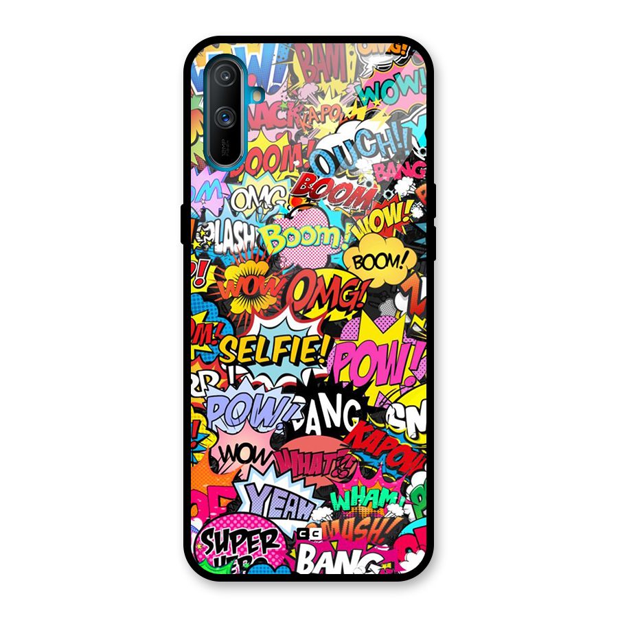 Comic Ringtone Glass Back Case for Realme C3