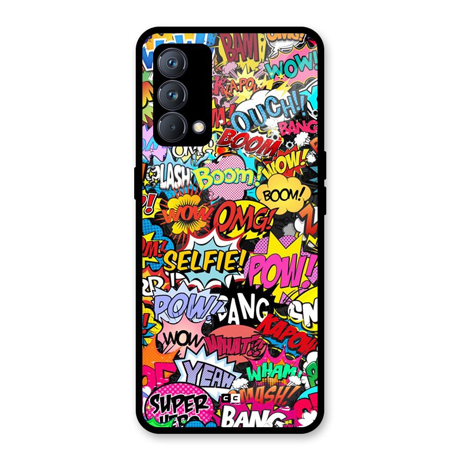 Comic Ringtone Glass Back Case for Realme GT Master Edition