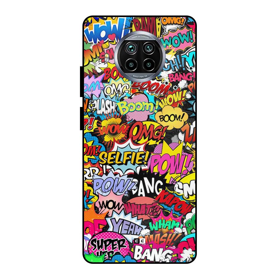 Comic Ringtone Metal Back Case for Mi 10i