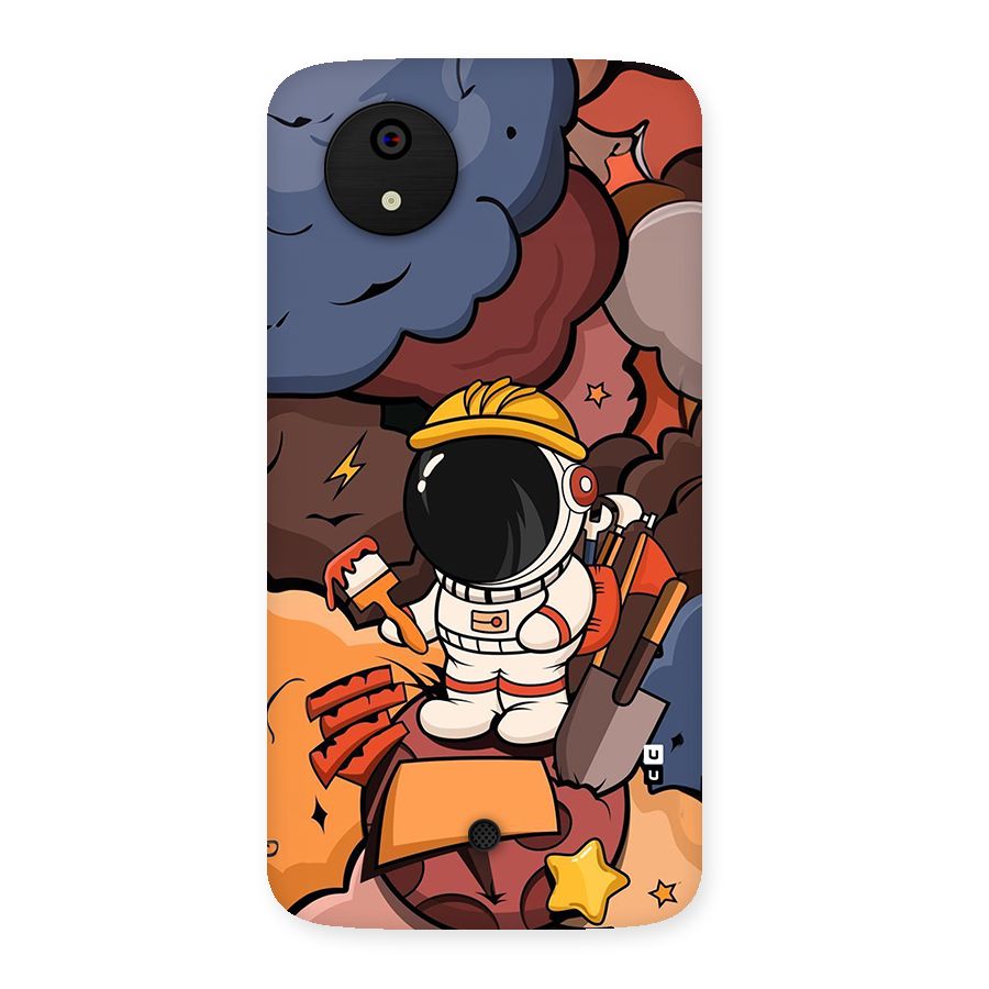 Comic Space Astronaut Back Case for Canvas A1  AQ4501