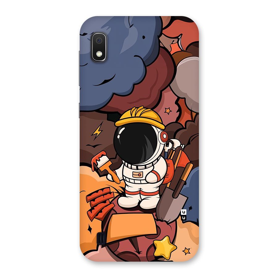 Comic Space Astronaut Back Case for Galaxy A10
