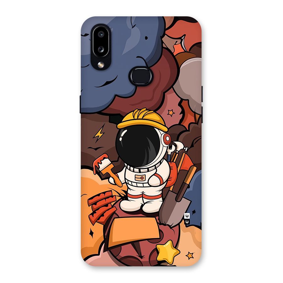 Comic Space Astronaut Back Case for Galaxy A10s