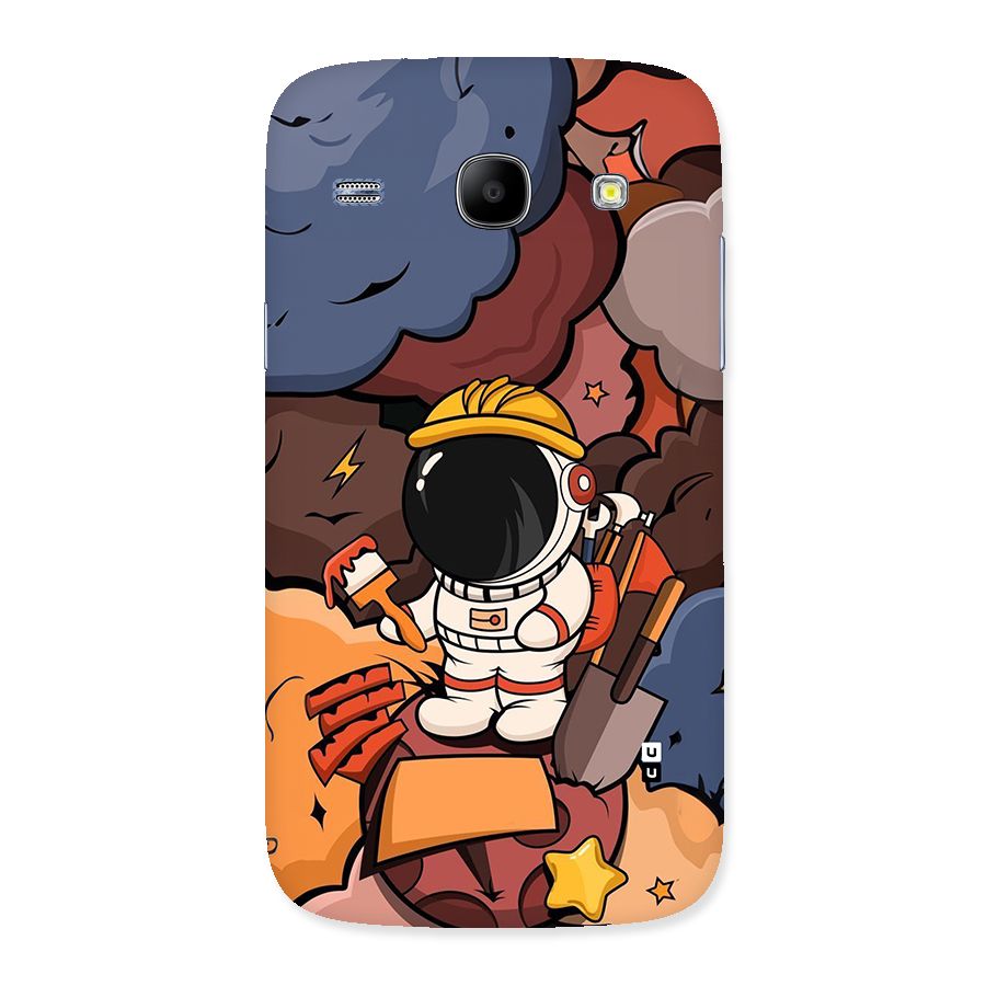 Comic Space Astronaut Back Case for Galaxy Core