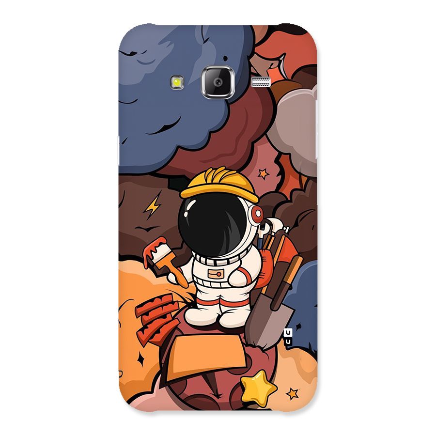 Comic Space Astronaut Back Case for Galaxy J2 Prime