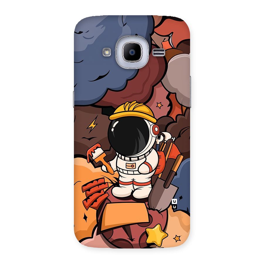 Comic Space Astronaut Back Case for Galaxy J2 Pro