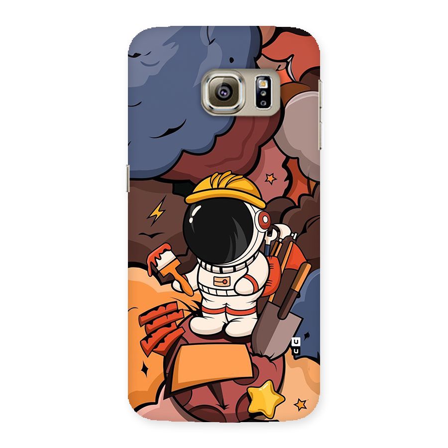 Comic Space Astronaut Back Case for Galaxy S6 Edge Plus