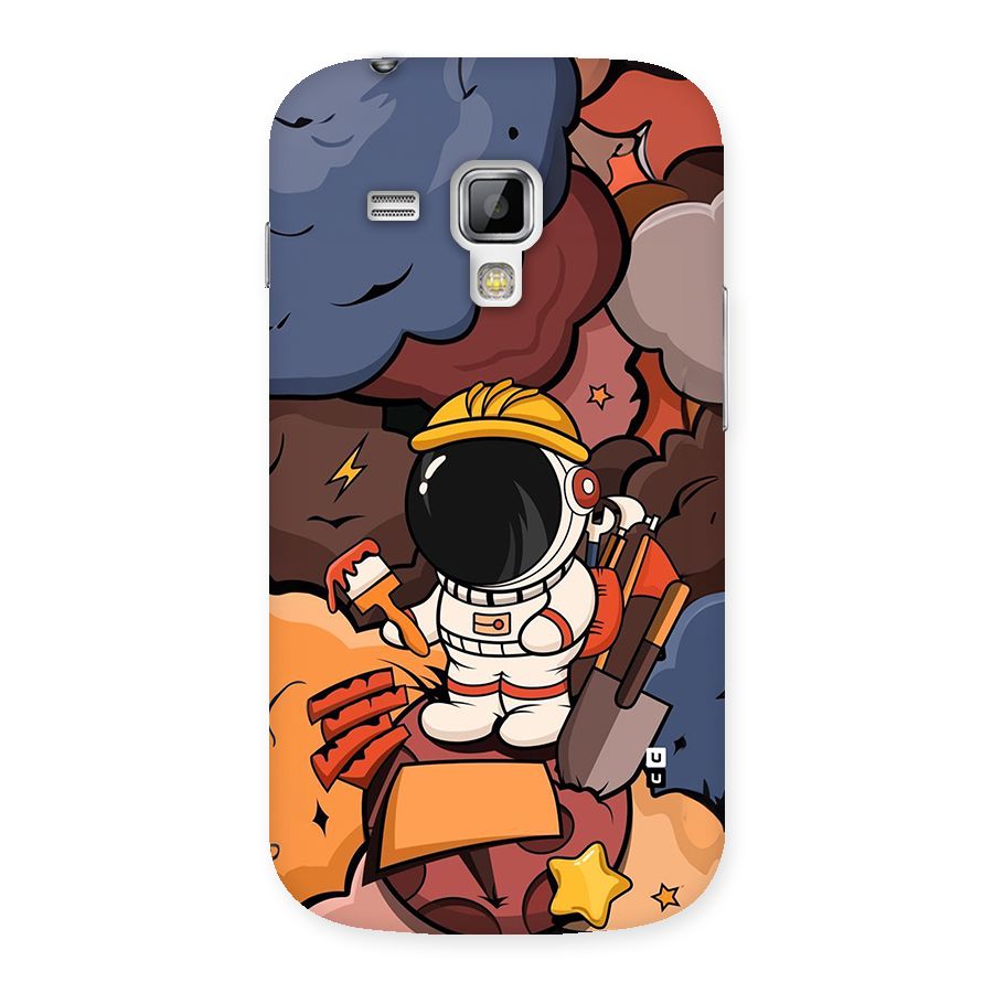 Comic Space Astronaut Back Case for Galaxy S Duos