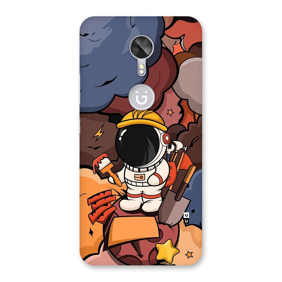 Comic Space Astronaut Back Case for Gionee A1