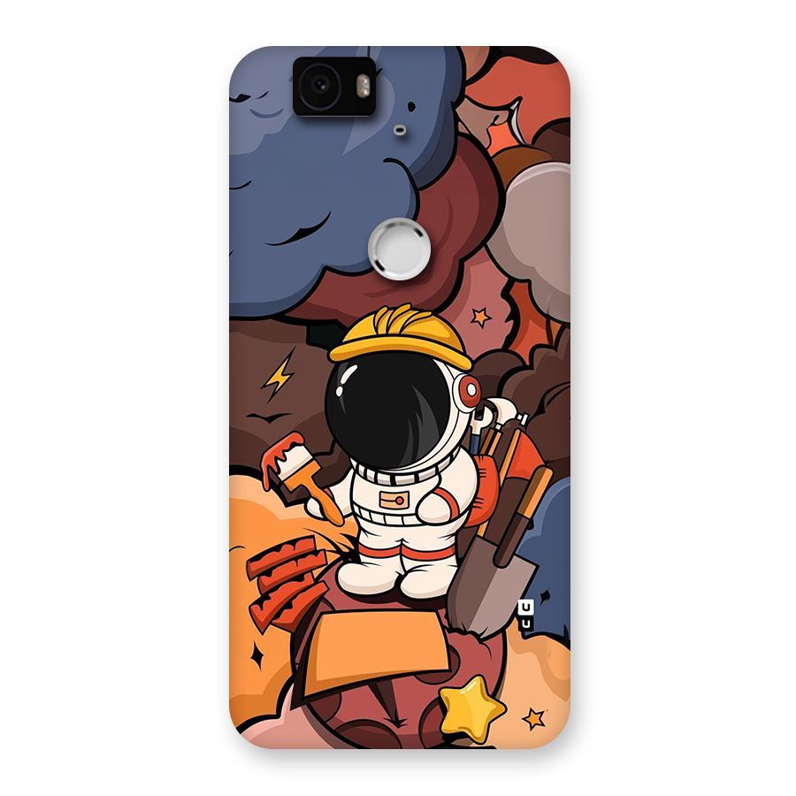 Comic Space Astronaut Back Case for Google Nexus 6P