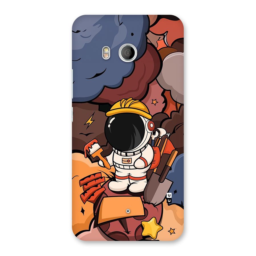 Comic Space Astronaut Back Case for HTC U11
