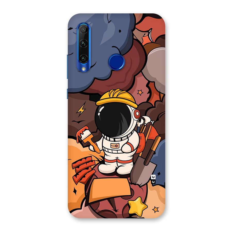 Comic Space Astronaut Back Case for Honor 20i