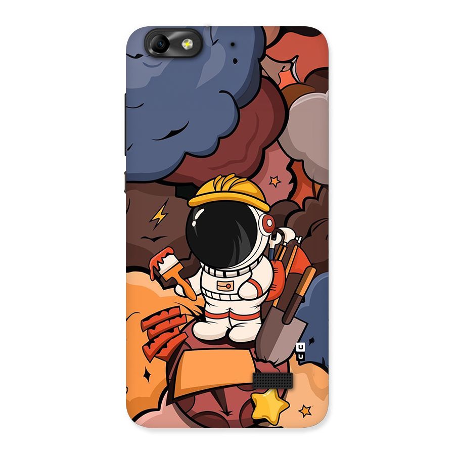 Comic Space Astronaut Back Case for Honor 4C