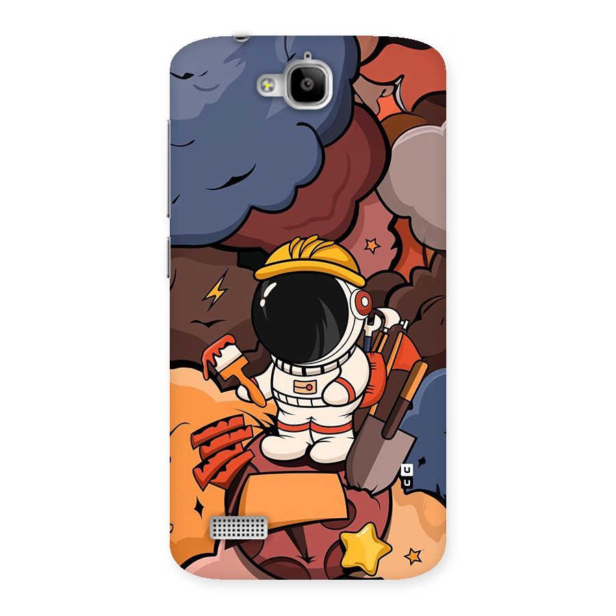Comic Space Astronaut Back Case for Honor Holly