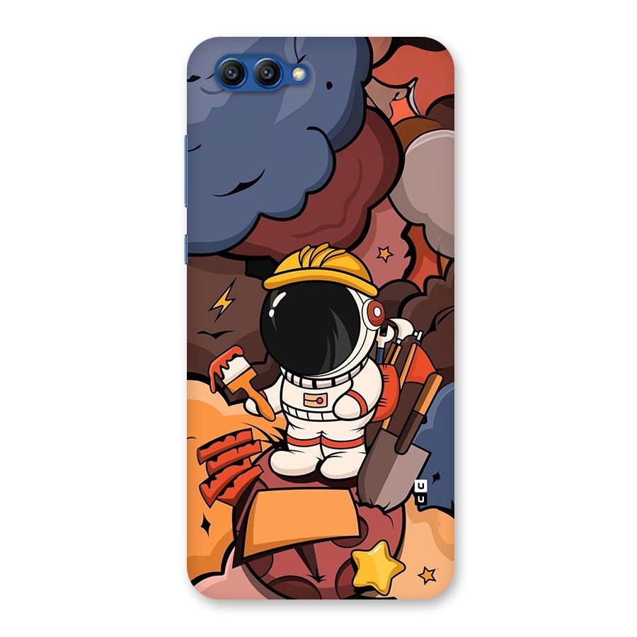 Comic Space Astronaut Back Case for Honor View 10