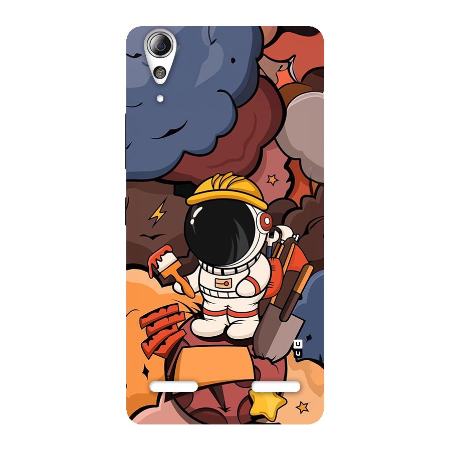 Comic Space Astronaut Back Case for Lenovo A6000 Plus