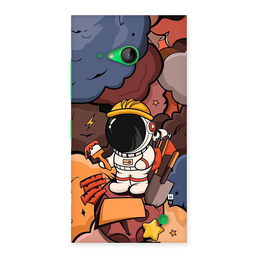 Comic Space Astronaut Back Case for Lumia 730